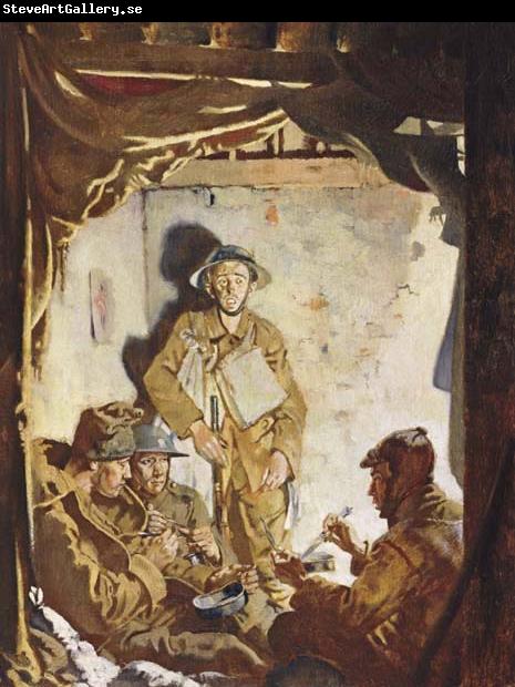 Sir William Orpen Soldiers Resting at the Front